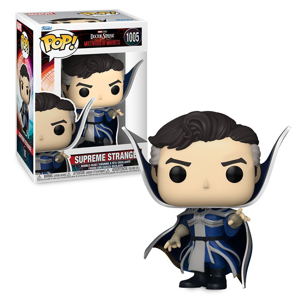 Funko POP! B: Marvel Studios Doctor Strange in the Multiverse of Madness - Supreme Strange #1005 Bobble-Head Figure