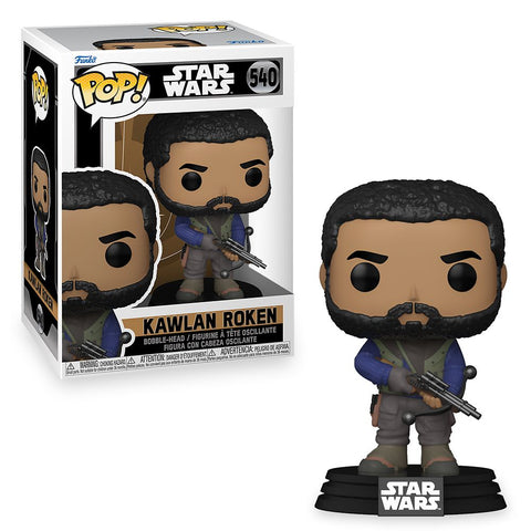 Funko POP! B: Star Wars - Kawlan Roken #540 Bobble-Head Figure