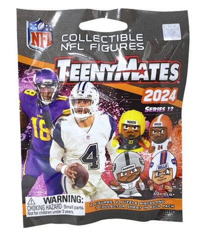 2024 NFL Teenymate Collectible Figure Series 12 (1 Random Blind Bag)