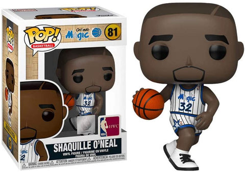 Funko POP! Basketball: Orlando Magic White Home Jersey - Shaquille O'Neal #81 Vinyl Figure