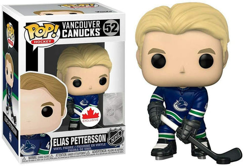 Funko POP! Hockey: Vancouver Canucks Blue Home Jersey - Elias Pettersson #52 Vinyl Figure