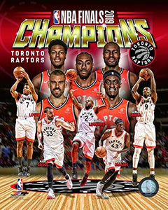 Toronto Raptors 2019 NBA Champions Team Collage 8" x 10" Basketball Photo In Frame