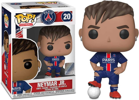 Funko POP! Soccer: Paris Saint Germain FC Blue Jersey - Neymar Da Silva Santos Jr. #20 Vinyl Figure