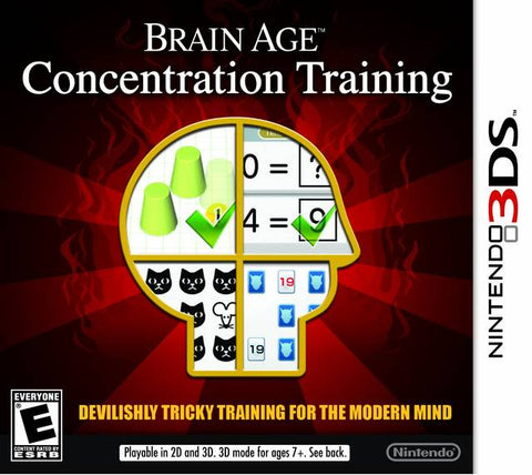 Brain Age: Concentration Training - 3DS (Pre-owned)
