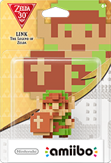 30TH ANNIV 8BIT LINK AMIIBO ACCESSORY [NINTENDO] JAPANESE