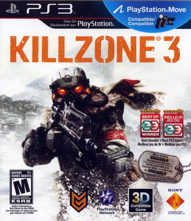 Killzone 3 - PS3 (Pre-owned)