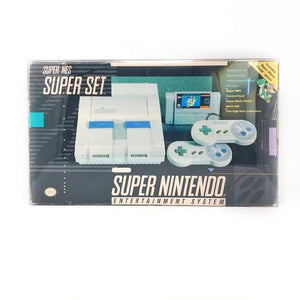 SNES CONSOLE - SUPER SET - SYSTEM BOX - PROTECTOR 0.5MM