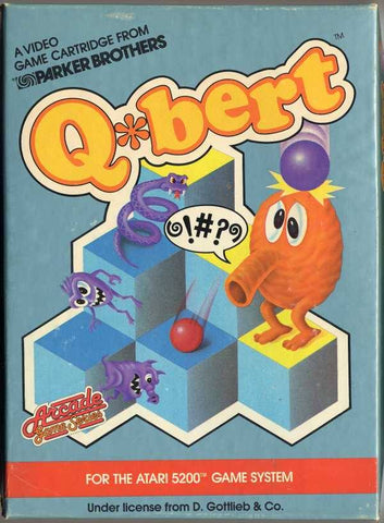 Q*bert - Atari 5200 (Pre-owned)