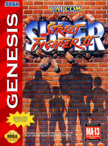 Super Street Fighter II - Genesis (Pre-owned)