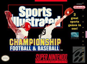 Sports Illustrated Championship Football & Baseball - SNES (Pre-owned)