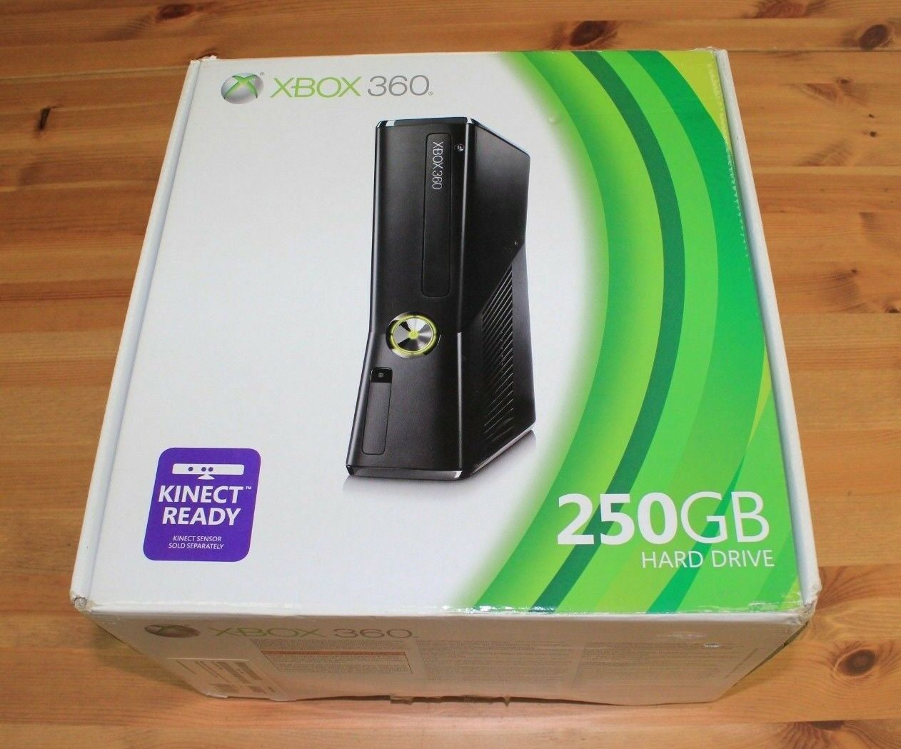 xbox 360 250gb box