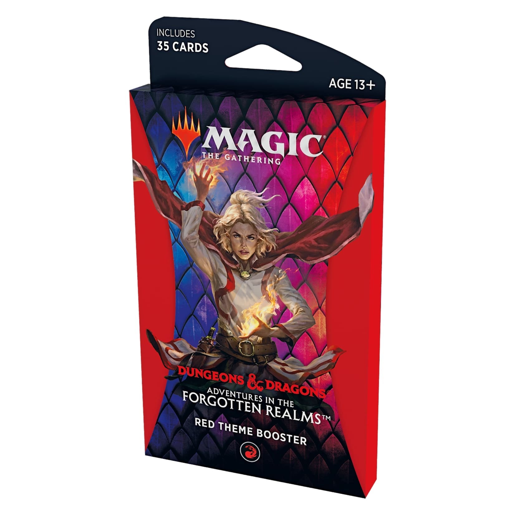 MTG Dungeons & Dragons: Adventures in the Forgotten Realms Theme Booster Pack - Red