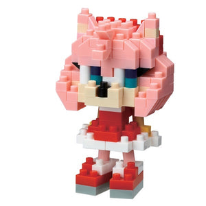 Sonic the Hedgehog Amy Nanoblock Character Series Kit [Nanoblock]