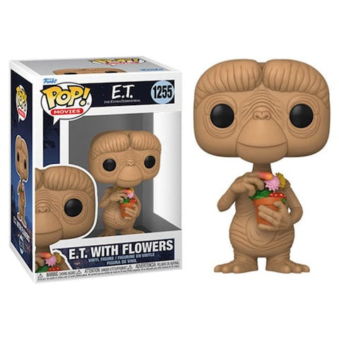 Funko POP! Movies: E.T. The Extra-Terrestrial - E.T. with Flowers #1255 Vinyl Figure