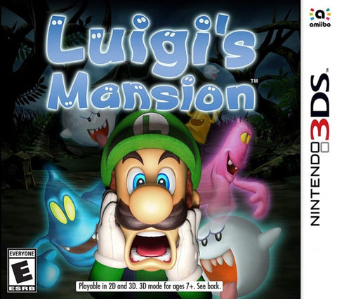 Luigis Mansion (UAE Version, English, NTSC) - 3DS
