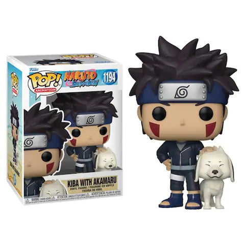 Funko POP! Animation: Naruto Shippuden - Kiba with Akamaru #1194 Vinyl Figure