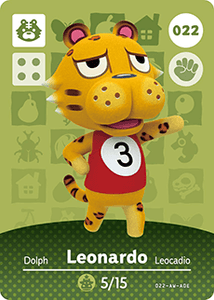 022 Leonardo Authentic Animal Crossing Amiibo Card - Series 1