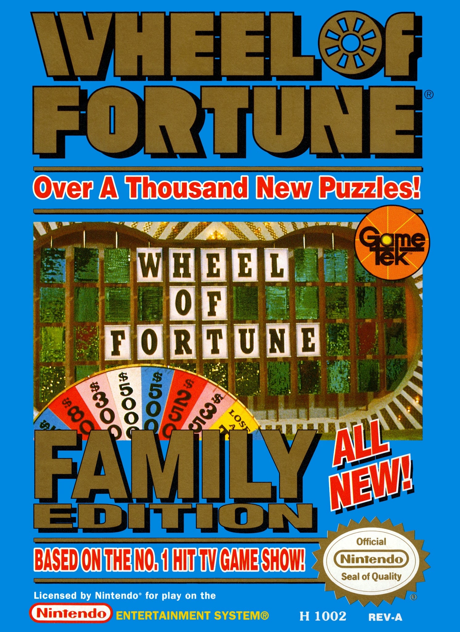 Wheel of Fortune Family Edition - NES (Pre-owned)