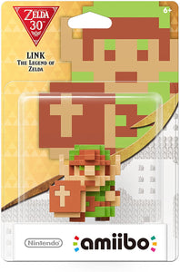 8-Bit Link Amiibo - The Legend of Zelda - (30th Anniversary - The Legend of Zelda Series) (Pre-owned)