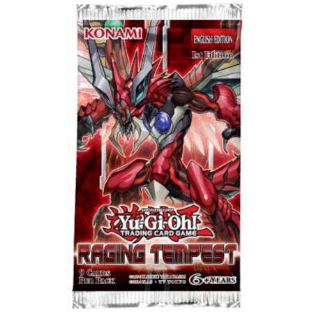 Yu-Gi-Oh! Raging Tempest Booster Pack 1st Edition