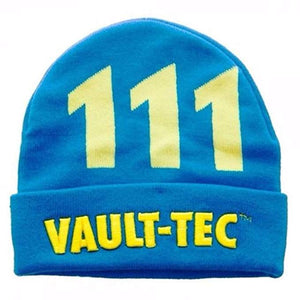 FALLOUT - VAULT TEC - Blue Yellow Beanie