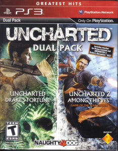 Uncharted & Uncharted 2 Double Pack - PS3 (Pre-owned)