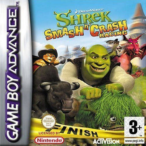 Shrek Smash n' Crash Racing - GBA (Pre-owned)