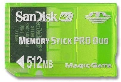 512MB Playstation Portable Memory Stick Pro Duo Card PSP