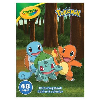 Pokemon Crayola 48 Page Colouring Book