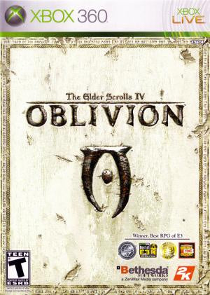 Elder Scrolls IV Oblivion - Xbox 360 (Pre-owned)