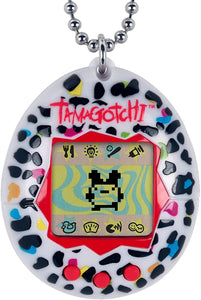 Original Tamagotchi Gen 1 Handheld Digital Pet Keychain Game – Leopard Print