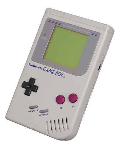 Original Nintendo Game Boy Handheld System Console Grey (DMG-01) (New Screen Cover)