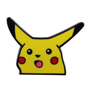 Surprised Pikachu Meme Pokemon Custom Pin