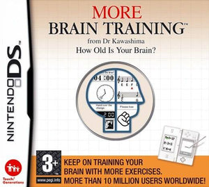 More Brain Training from Dr Kawashima: How Old Is Your Brain? - DS (Pre-owned) (PAL Import)