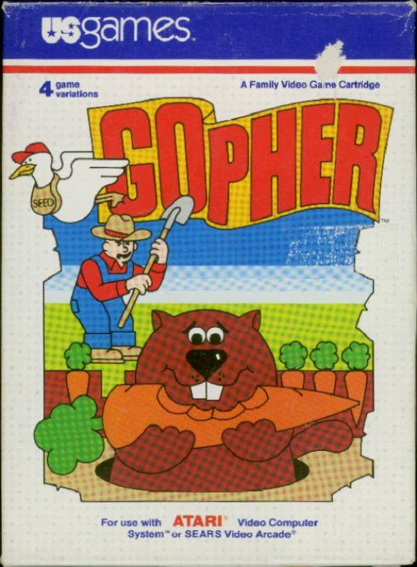 Gopher - Atari 2600 (Pre-owned)