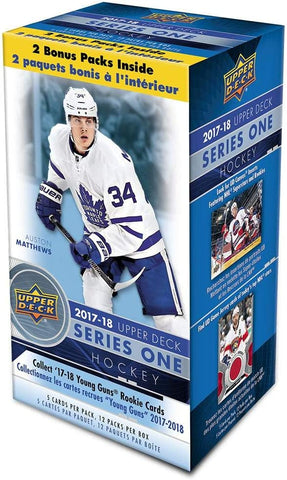 2017-18 Upper Deck Series One Hockey Blaster Box