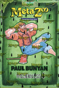 MetaZoo: Wilderness - Theme Deck - Paul Bunyan - 1st Edition