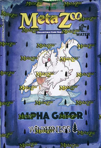 MetaZoo: Wilderness - Theme Deck - Alpha Gator - 1st Edition