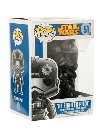 Funko POP! B: Star Wars - The Fighter Pilot #51 Vinyl Bobble-Head Figure (Pre-owned)