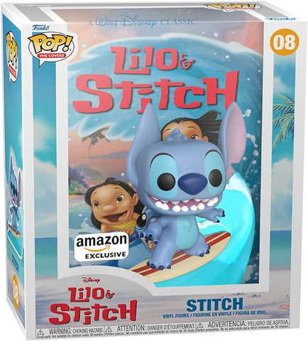 Funko Pop! VHS Cover: Disney Lilo & Stitch - Stitch #08 Exclusive Vinyl Figure