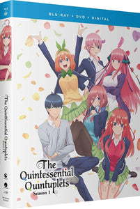 The Quintessential Quintuplets: Season 1 - (Blu-ray + DVD + Digital)