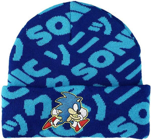 SEGA - SONIC - The Hedgehog Embroidered Cuff Beanie