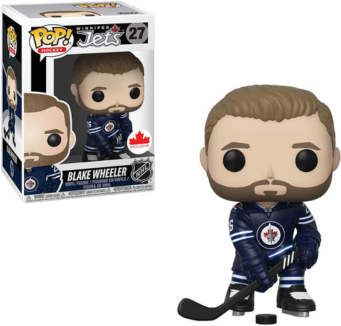 Funko POP! Hockey: Winnipeg  Jets Blue Home Jersey - Blake Wheeler #27 Vinyl Figure