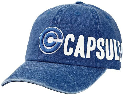 Dragon Ball Z Capsule Corp Logo Adjustable Hat