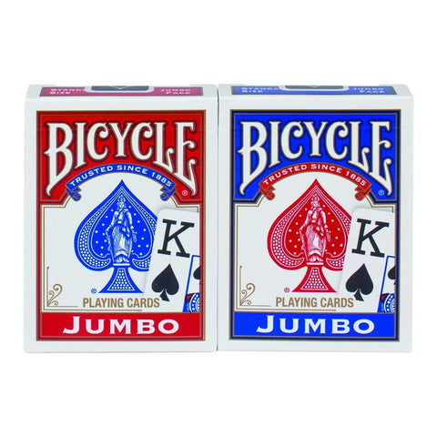 Bicycle Deck Standard Size Jumbo Face Playing Cards