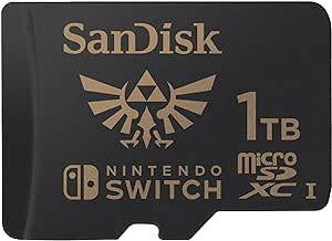 SanDisk 1TB microSDXC Card Licensed for Nintendo Switch - The Legend of Zelda: Tears of the Kingdom Print