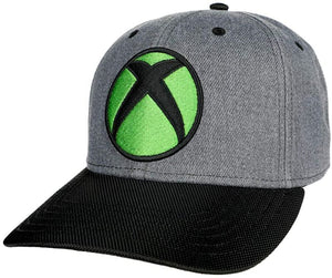 XBOX - 3D Embroidery Charcoal Heather Precurve Snapback Hat