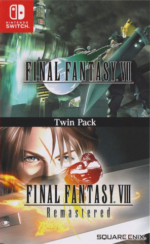 Final Fantasy VII & VIII REMASTERED TWIN PACK (ASIA IMPORT) - Switch