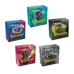 MTG Strixhaven: School of Mages Prerelease Pack Kits - Set of 5