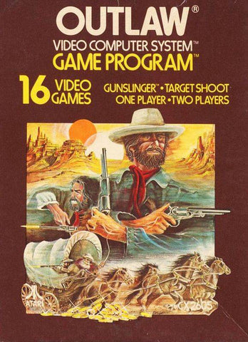 Outlaw - Atari 2600 (Pre-owned)